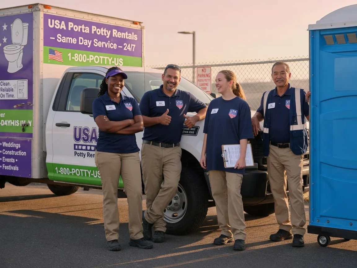 Porta Potty Rental company in Fair Oaks, IN
